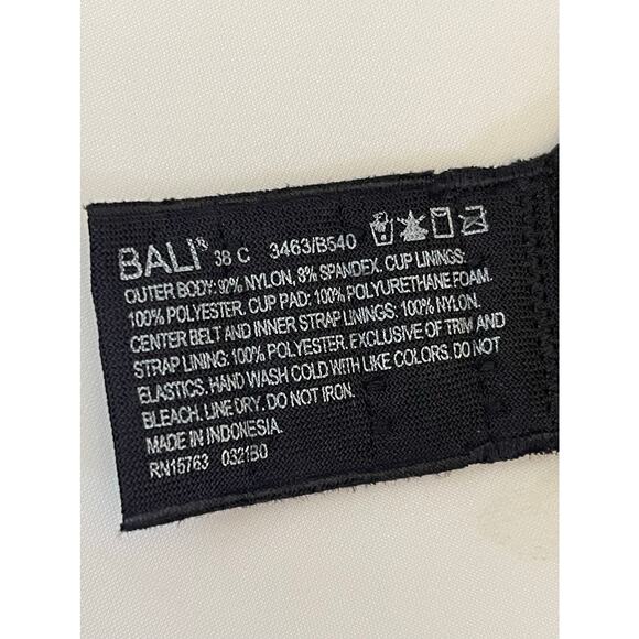 NWT Bali Comfort Wireless Bra Size 38C - Picture 7 of 8